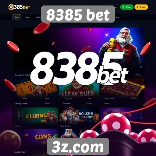 Opcões de jogos disponíveis na 8385 bet